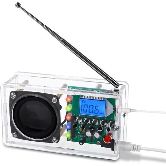 Kit Saldatura Elettronica Per Bambini 12+: Costruisci Altoparlante Bluetooth Fai-da-Te Con Luci LED E Telecomando