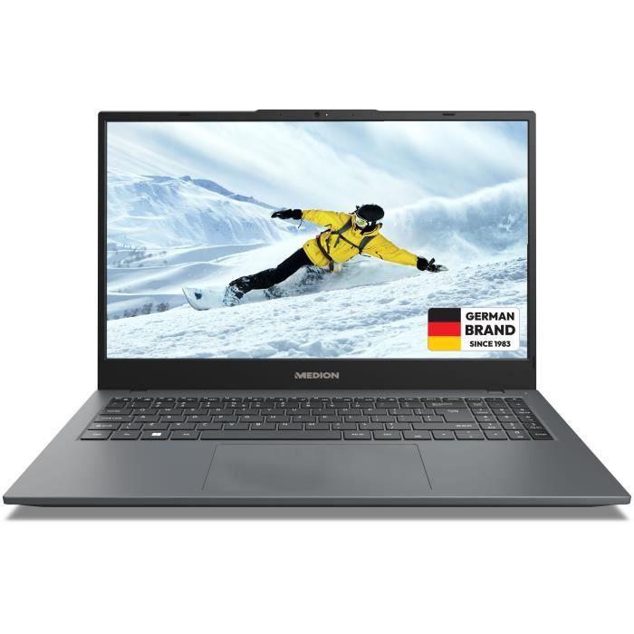 PC portable MEDION AKOYA E15423 MD62540 156 FHD a�� Intel Core i3 1115G4 RAM 8 Go SSD 256Go Windows 11 Home AZERTY