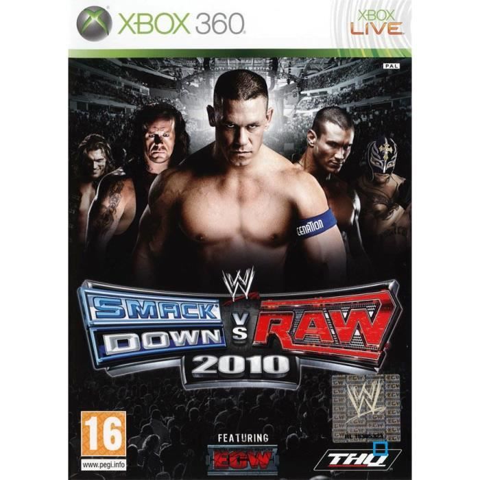 WWE SMACKDOWN VS RAW 2010 / JEU CONSOLE XBOX360 - vue 3
