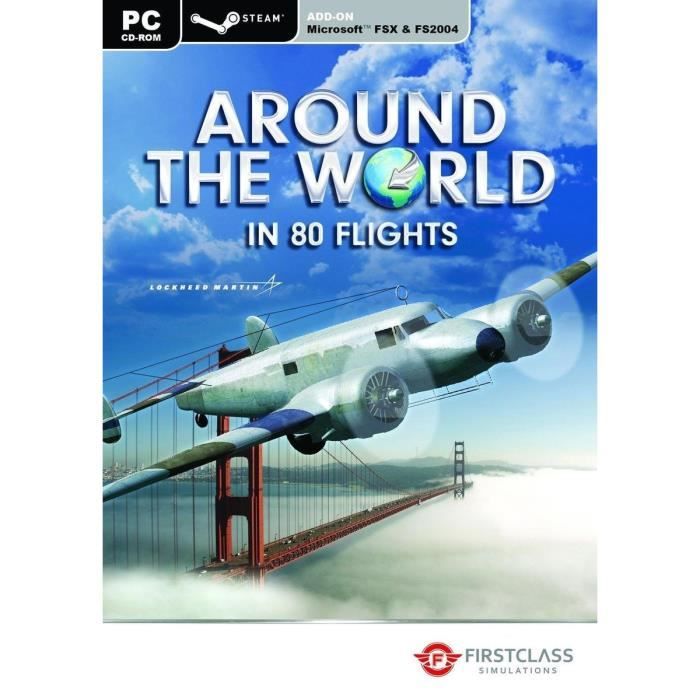Around The World in 80 flights Jeu PC