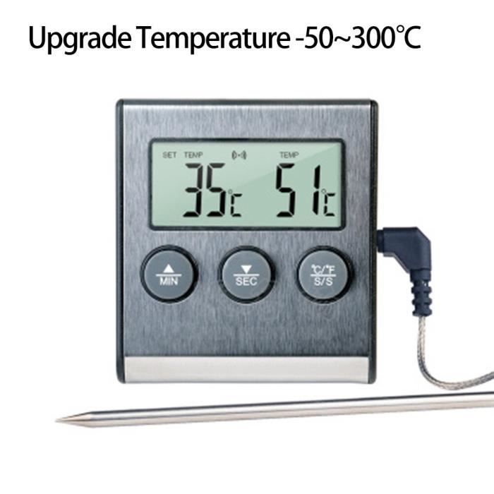 Cuisson Sonde électronique BBQ Viande Thermomètre ... - Grandado