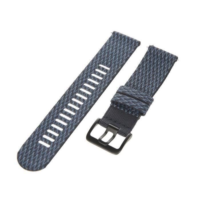 POLAR Bracelet Grit X pour montre 22 mm M/L Bleu Cdiscount Sport