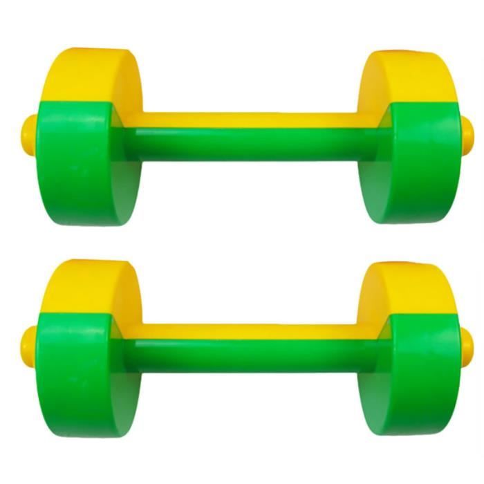 1 paire d'haltères de musculation pour l'école des enfants BARRE - HALTERE - POIDS