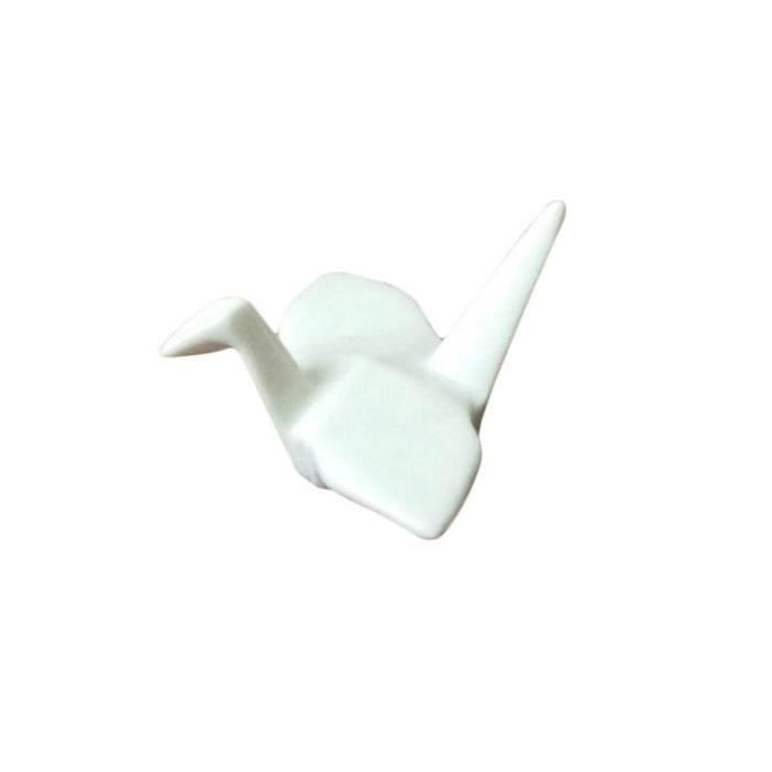 Baguettes de style japonais reposent mille grue de papier céramique fourche support baguettes porte-couteau pour REPOSE COUVERTS