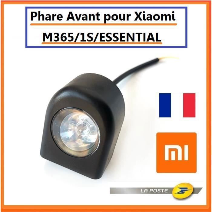 Phare Avant pour trottinette XIAOMI M365 1S ESSENTIAL pièce détaché xiaomi Lumière avant Led Feu avant xiaomi M365 pro 1s essential
