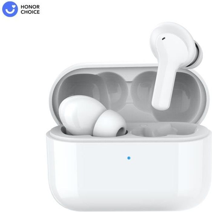 HUEWEI HONOR Choice Écouteurs TWS X1 Son stéréo binaural IP54 Étanche BT5.0 double micro avec Étui de charge 500mAh - Android iOS