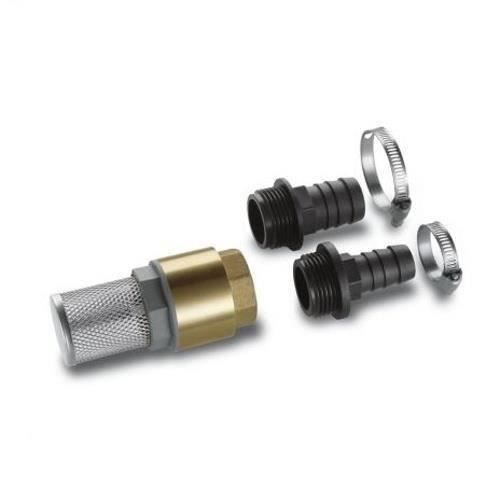 KARCHER Kit complet avec crépine d’aspiration et adaptateur 1- (25,4 mm) / 3/4- (19 mm)