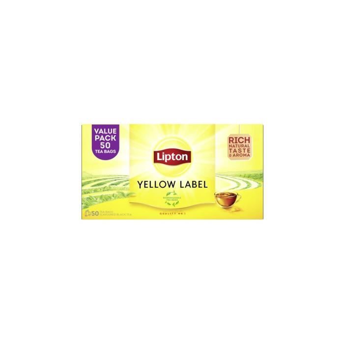DESTOK THE LIPTON YELLOW X50 - DDM: 30/06/2023