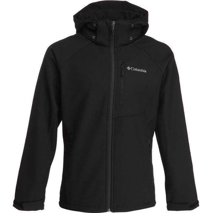 Veste Softshell déperlante Casca... Noir