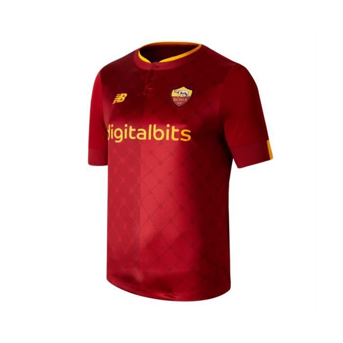 Maillot domicile enfant AS Roma 2022/23 - rouge/jaune - 12/14 ans