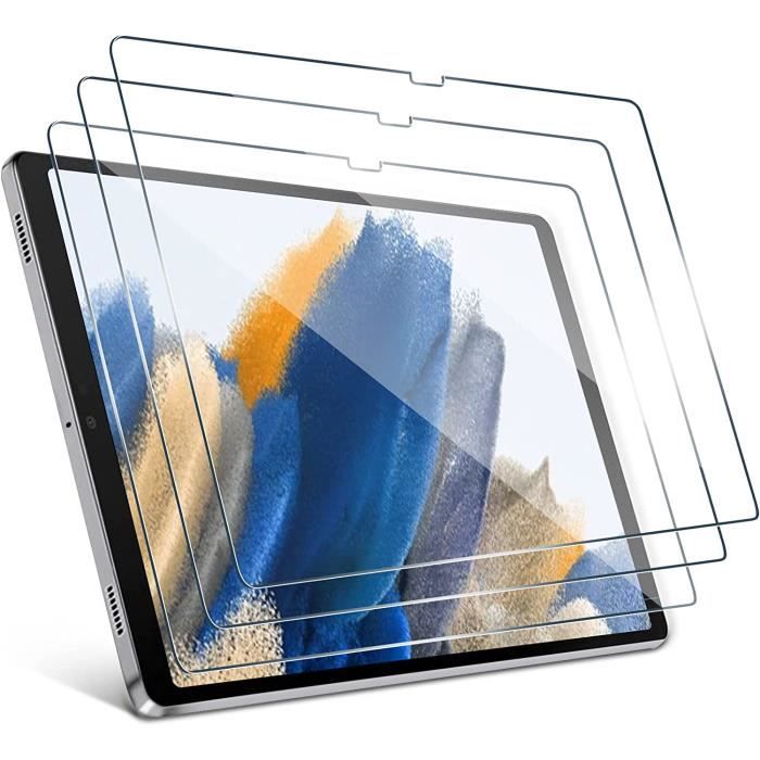 Verre Trempé pour Samsung Galaxy Tab A8 10.5 Pouces 2021 (SM-X200/SM-X205), Protection Écran, 3 Pièces