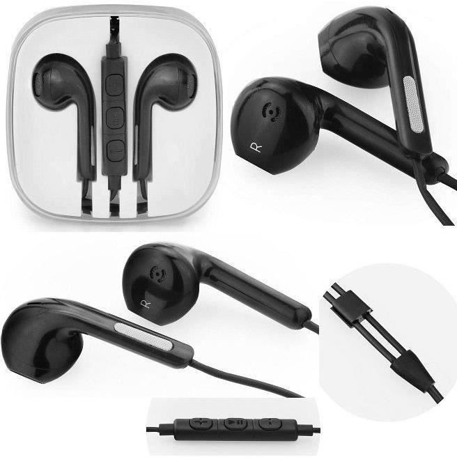 Kit pieton + ecouteur + micro ozzzo noir pour HUAWEI Y7 PRO 2019