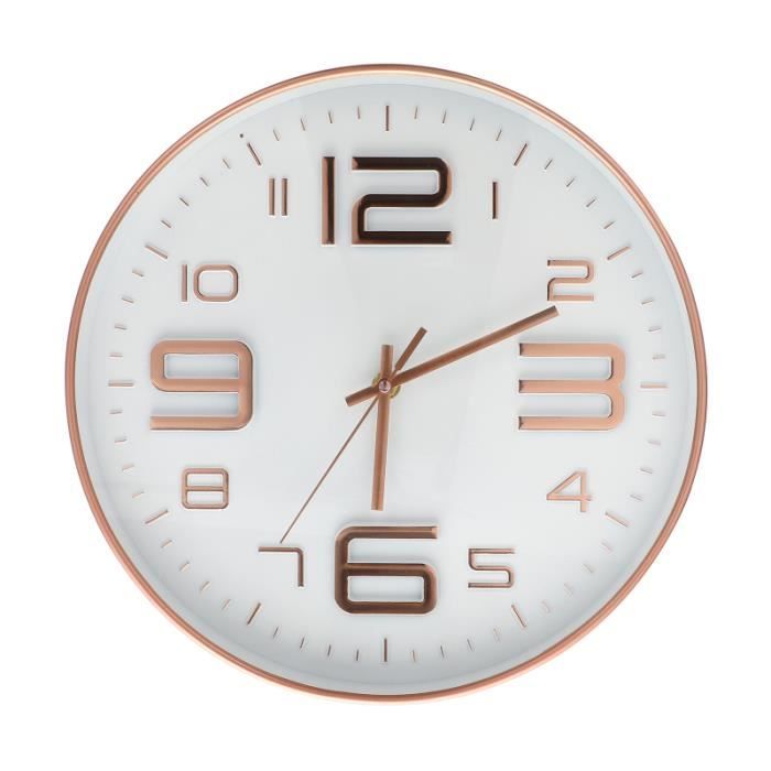 Creative Mute Clock Horloge murale à la mode de style moderne Décor de salon MECANISME D'HORLOGE - AIGUILLE D'HORLOGE