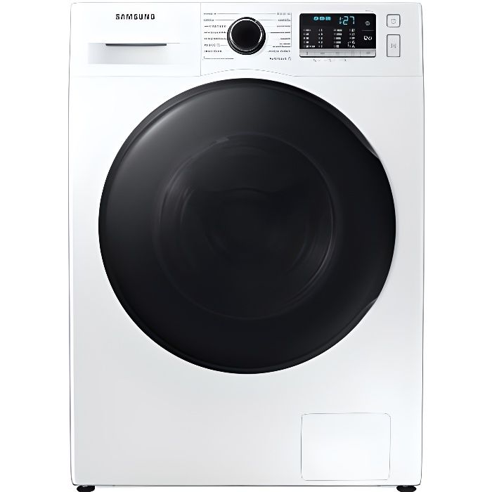 Laveuse-sécheuse SAMSUNG WD90TA046BE Série 5000T Capacité de lavage écologique Lav/Asc 9/6 Kg Classe E Vitesse 1400 tr/min