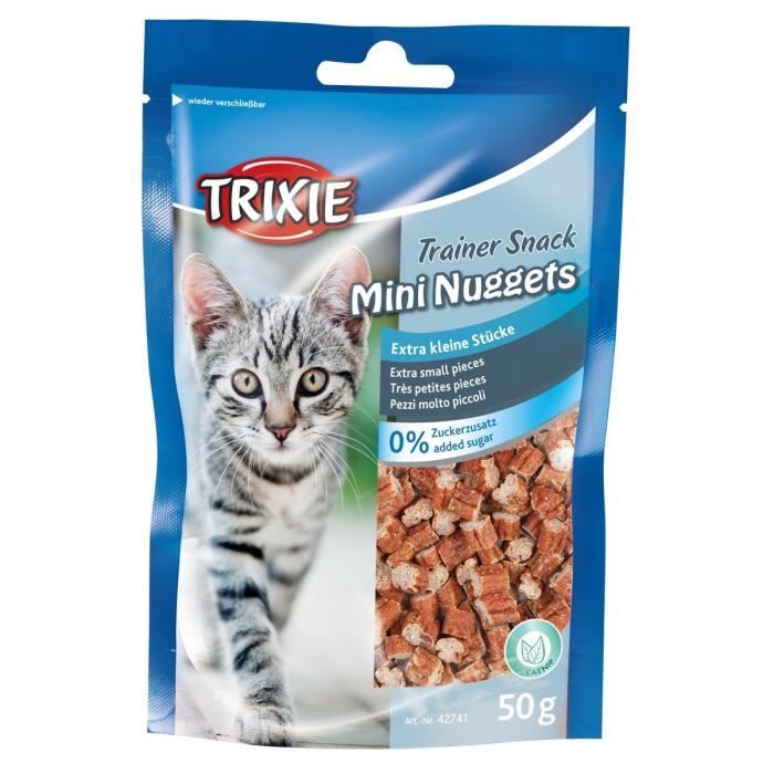 TRIXIE Trainer Snack Mini Nuggets pour chat - 50g