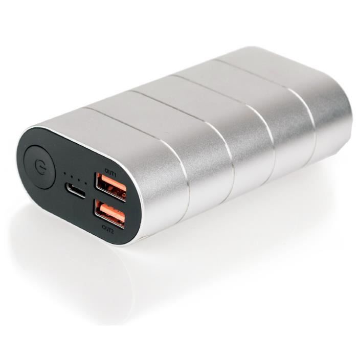 Verbatim 49574 banque d'alimentation électrique Argent 20000 mAh