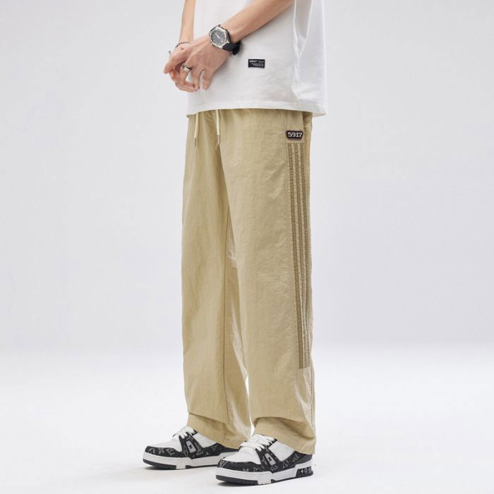 Pantalon De Survêtement Garçon – Coupe Droite, Léger, élastique Avec Poches, Confort Absolu