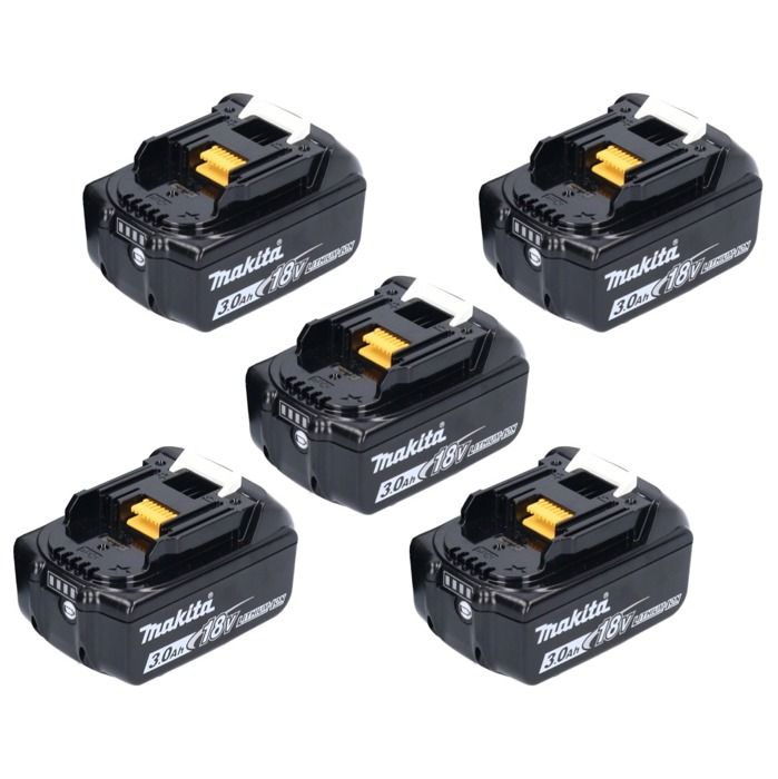 Makita Kit 5x BL 1830 B - vue 2