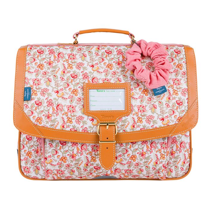 Tann's x Cyrillus - Cartable 38cm "Capucine" rose - 11799