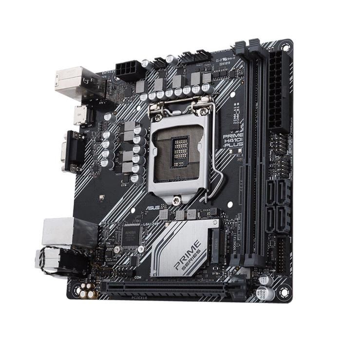 Carte mère ASUS PRIME H410I-PLUS Intel H410 LGA 1200 2xDDR4 64GB Mini-ITX - Asus