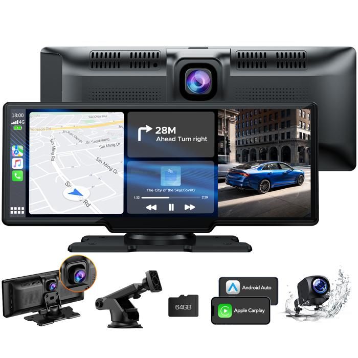 Autoradio Android 13 Pour Mercedes Classe C W203/CLC/CLK - Écran 8 Pouces, 6Go+128Go, CarPlay, Android Auto, GPS