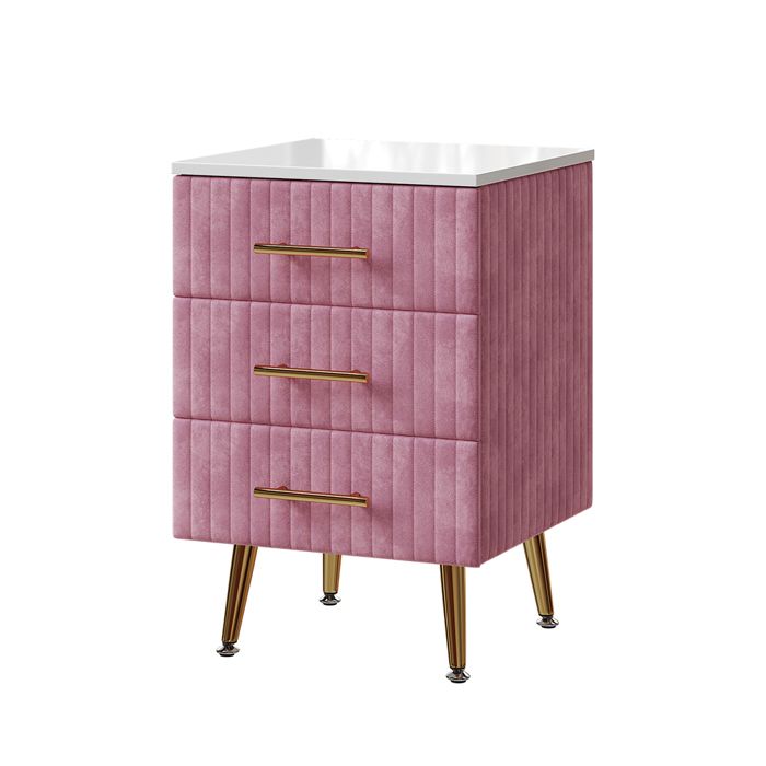 Table de nuit Monty, Blanc, 25x59.1cm avec 2 tiroirs, Vicco
