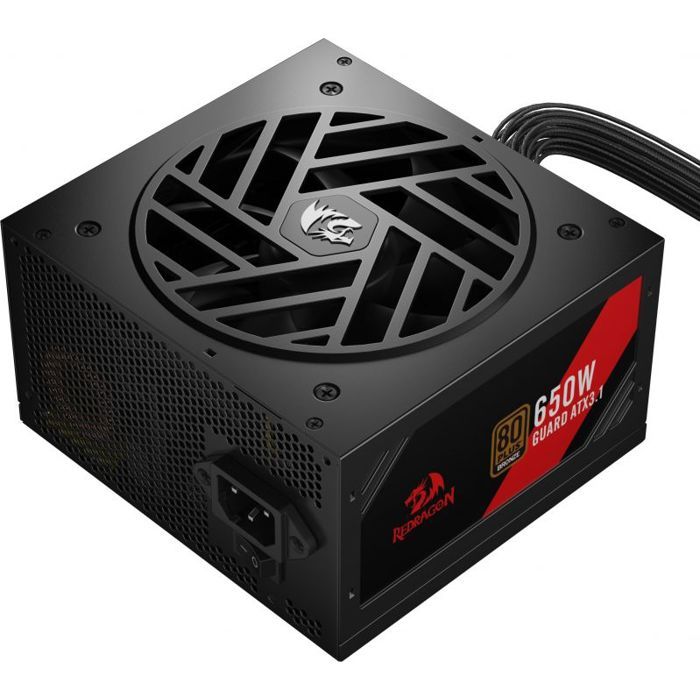 Bloc d'alimentation interne Redragon Alimentation Guard GC-GU02P 650 W ...