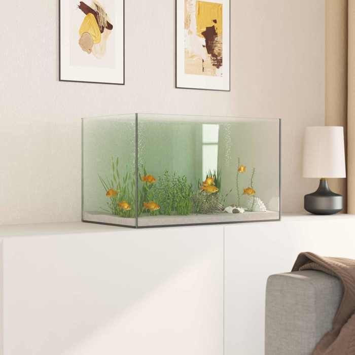 Meilleurs prix pour MOT9244-Aquarium avec stockage Transparent 50 x 30 x 30 cm Verre