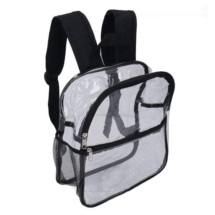 SALALIS sac décole transparent Sac à dos Transparent de grande capacité cartable Transparent Style Simple pour sport sac