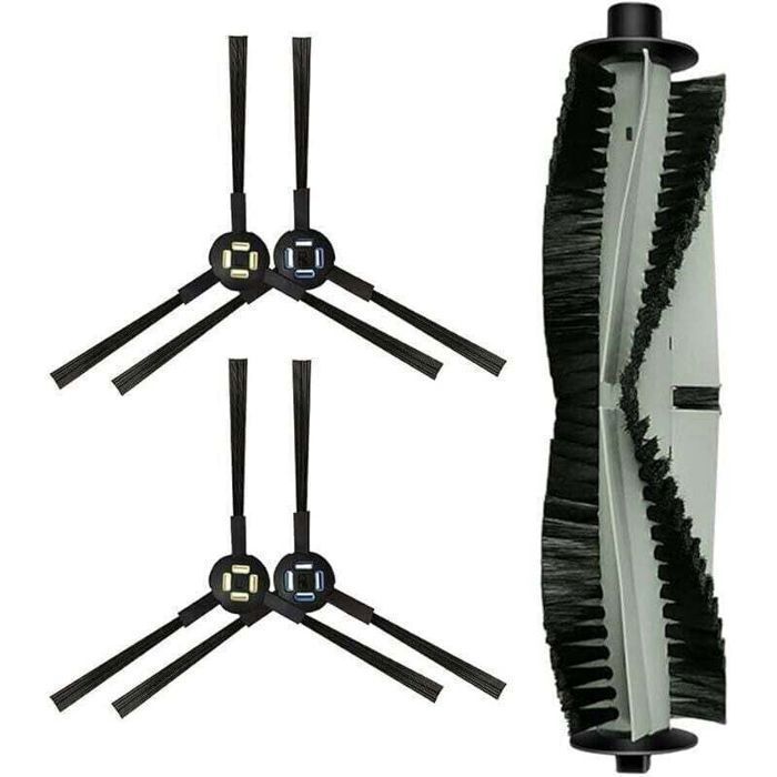 Brosse pour aspirateur robot - - Compatibilité SSR1 SSRA1 - 1 brosse à rouleau - 4 brosses latérales ODIPIE
