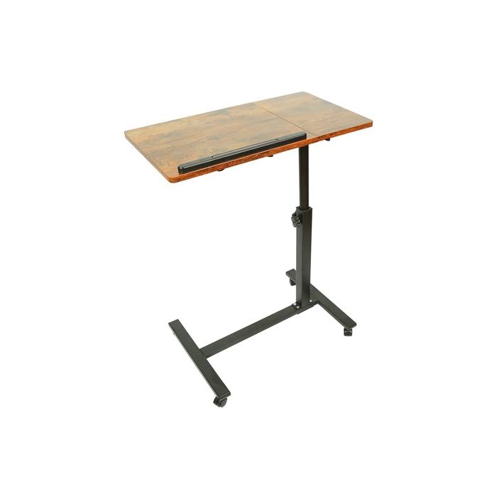 Table dappoint légère de lit médicaliséBureau Infmatique Bureau Gaming Roulante Canapé pour 60*34 5*58 90cm (Cerisier) BUREAU