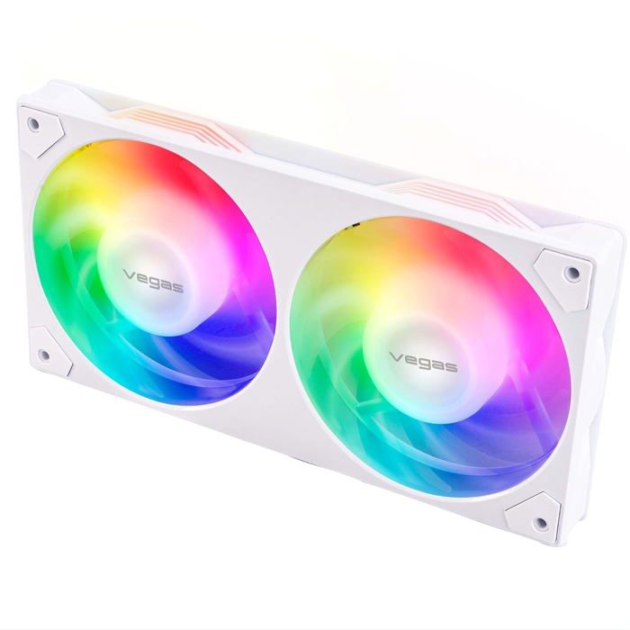 Akasa Ventilateur - AKASA - Vegas A24 - 240 mm - RGB addressable - Haute qualité