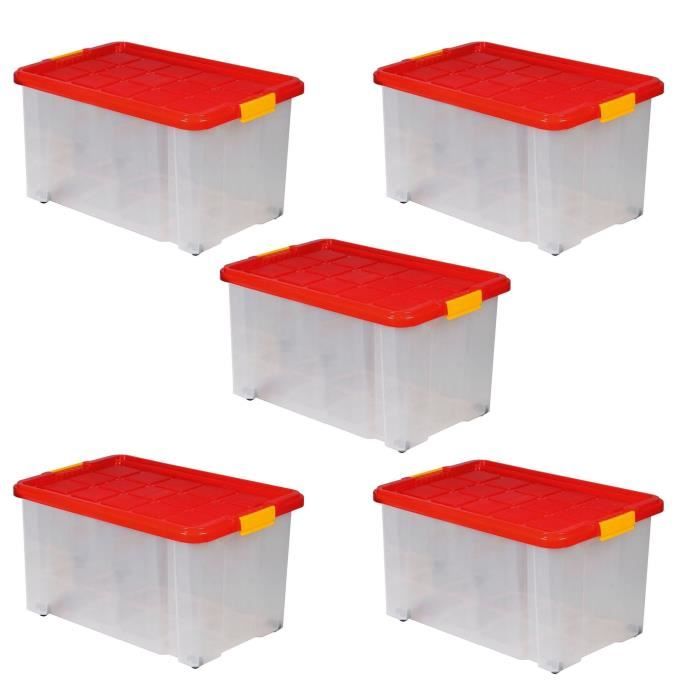 Bac Plastique Roulette Achat Vente Pas Cher