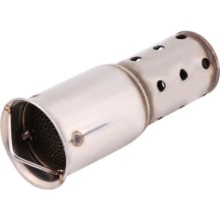 20 cm moto échappement db eater Silencieux Utilisation 41 mm ⌀ Nickel