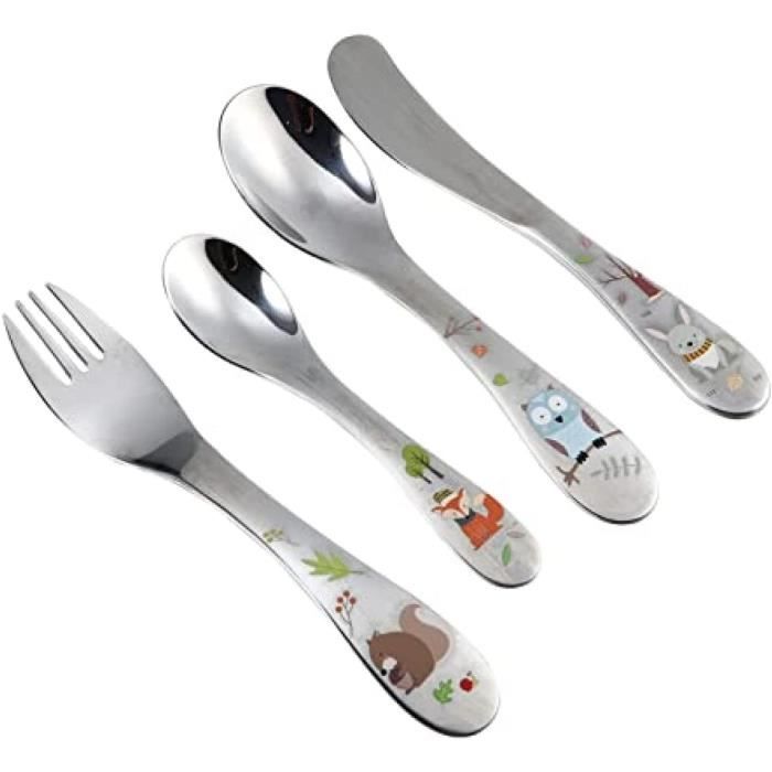 Couverts personnalisés pour enfants, ensemble de couverts pour enfants