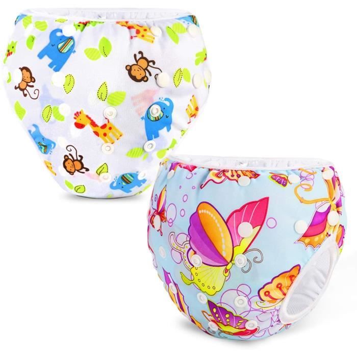 Couches Lavables Phogary Bebe Couche De Bain 2 Pieces Bebe Reutilisable Couches Lavables Ajustable Anti Fuite Imperm 173059 Achat Vente Couche Lavable 1036564742741 Soldes Sur Cdiscount Des Le 20 Janvier Cdiscount