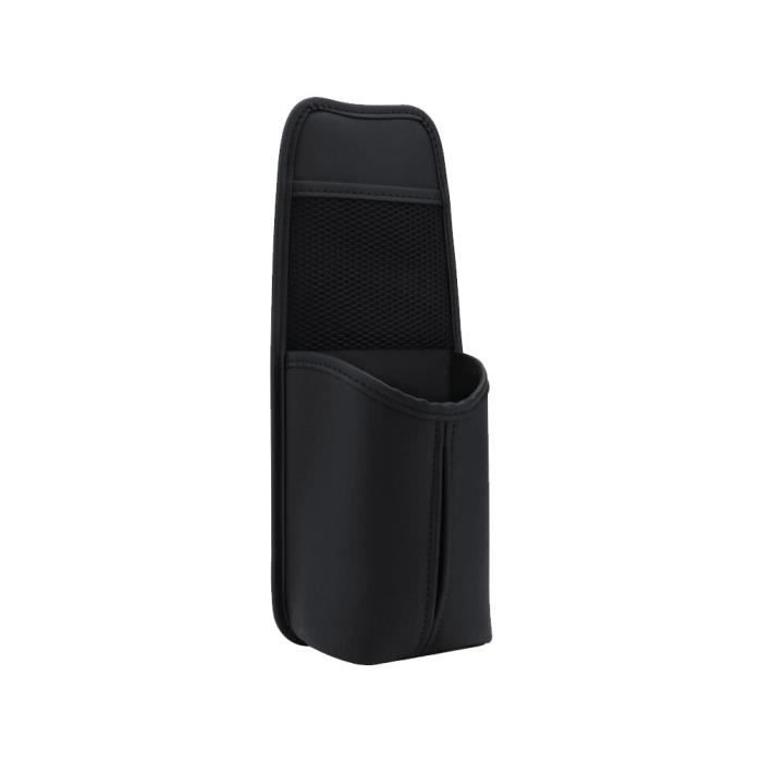 Lot De 2 Pochettes De Rangement Latérales Pour Voiture - Cuir Noir, Universel, Vide-poche, Occasion Comme Neuf