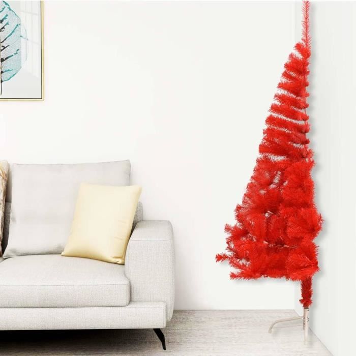 DemiSapin De Noël Artificiel D'Angle, Sapin De Noël Saisonnier Avec