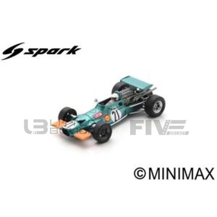 Voiture Miniature de Collection - SPARK - BRM P139 - GP d'Afrique du