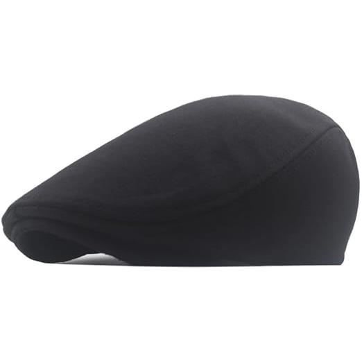 Casquette Béret Plate - Vintage - Réglable - Unisexe - Style Rétro - Doublure Matelassée