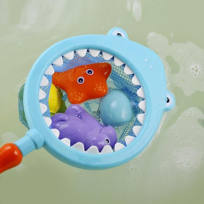 Coffret Jouet Bain De Bebe Flottant En Caoutchouc Souple Animaux Baignoire A Eau Jouet Gicle Cuillere Filet 1 Ensemble Haib Achat Vente Coffret Cadeau Jouet Soldes Sur Cdiscount Des Le Janvier Cdiscount
