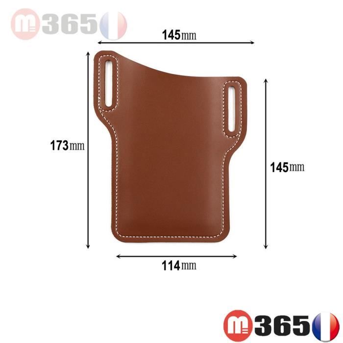 Protection Format Phone Format L protection telephone en pu porte smartphone de ceinture ...