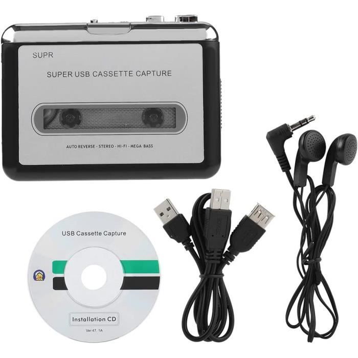 Lecteur cassette K7 - convertisseur lecteur MP3 - Cdiscount TV Son Photo