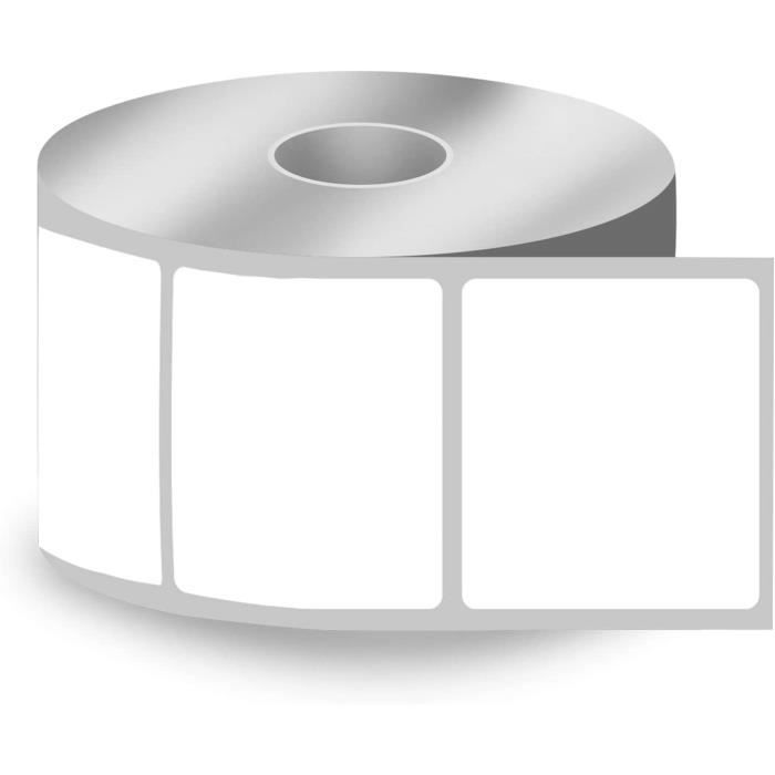 Étiquettes Thermiques 57x102mm - 2 Rouleaux De 350 étiquettes, Compatibles Zebra Et Autres Imprimantes Thermiques