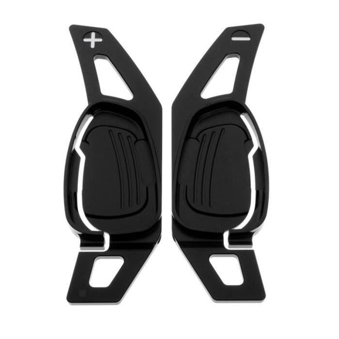 palette de changement de volant de voiture pour Audi A5 S3 S5 S6 SQ5 RS3 RS6 RS7 Noir Palette de changement de volant