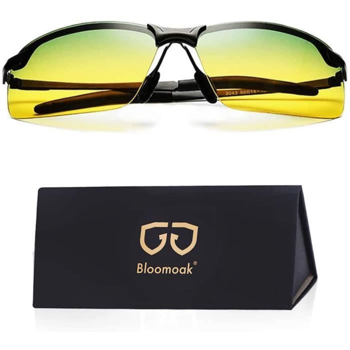 Lunette Conduite de Jour et de Nuit PolariseesLunettes de Vision Nocturne pour Conduire Une Voiture Anti Reflets Protection UV 333 Achat Vente lunettes de soleil Mixte Cdiscount