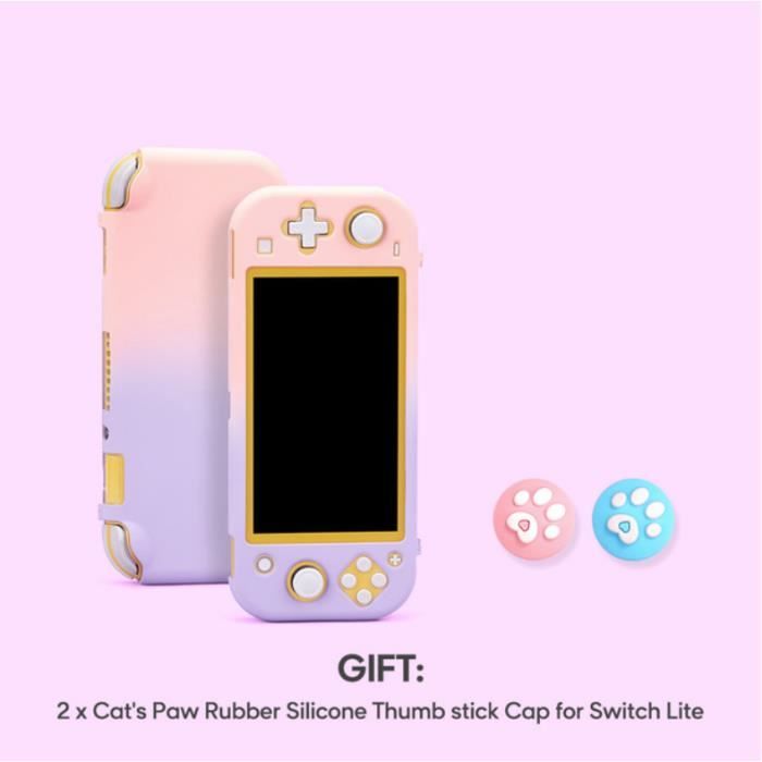 Degrade De Couleur Coque Pour Nintendo Switch Lite Etui Durable Antichoc Anti Derapantes Housse De Protection Pour Switch Lite Rose Cdiscount Informatique