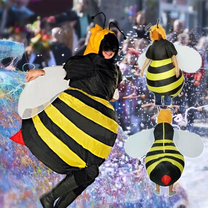 Costume d'abeille gonflable Costume de déguisement adulte enfants taille  unique bourdon gonflable y4614 - Cdiscount Jeux - Jouets