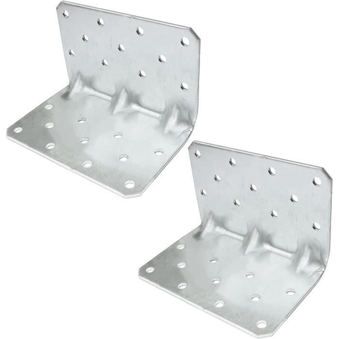 AERZETIX - C71102 - Lot De 2 Paumelles à Ailettes à Souder Pour Portes Fenêtres Métalliques 10