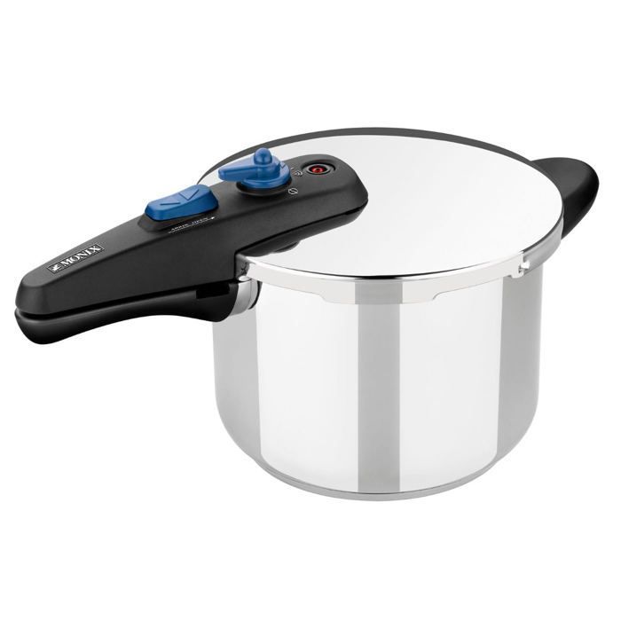 Marmite Express - Monix - M570002 - Acier inoxydable - 6 L - Compatible tous feux